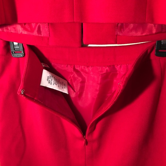 Vintage Jones New York Suit Petite Red Suit - Picture 12 of 16